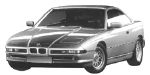BMW E31 B1545 Fault Code